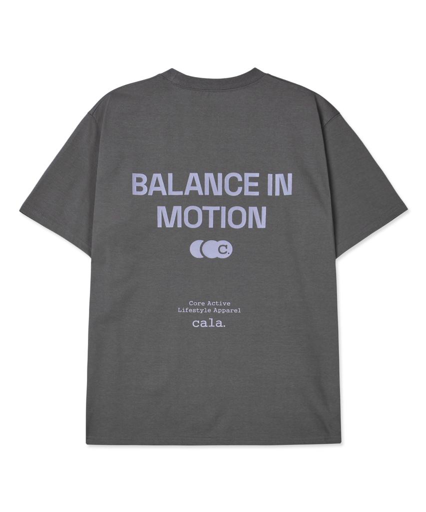 Kalla Balance In Motion Balance Fit Футболка с коротким рукавом_Угольный