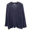 Ron Herman Long Sleeve V Neck Low Gauge Knit XS Navy System Sweater Women Used