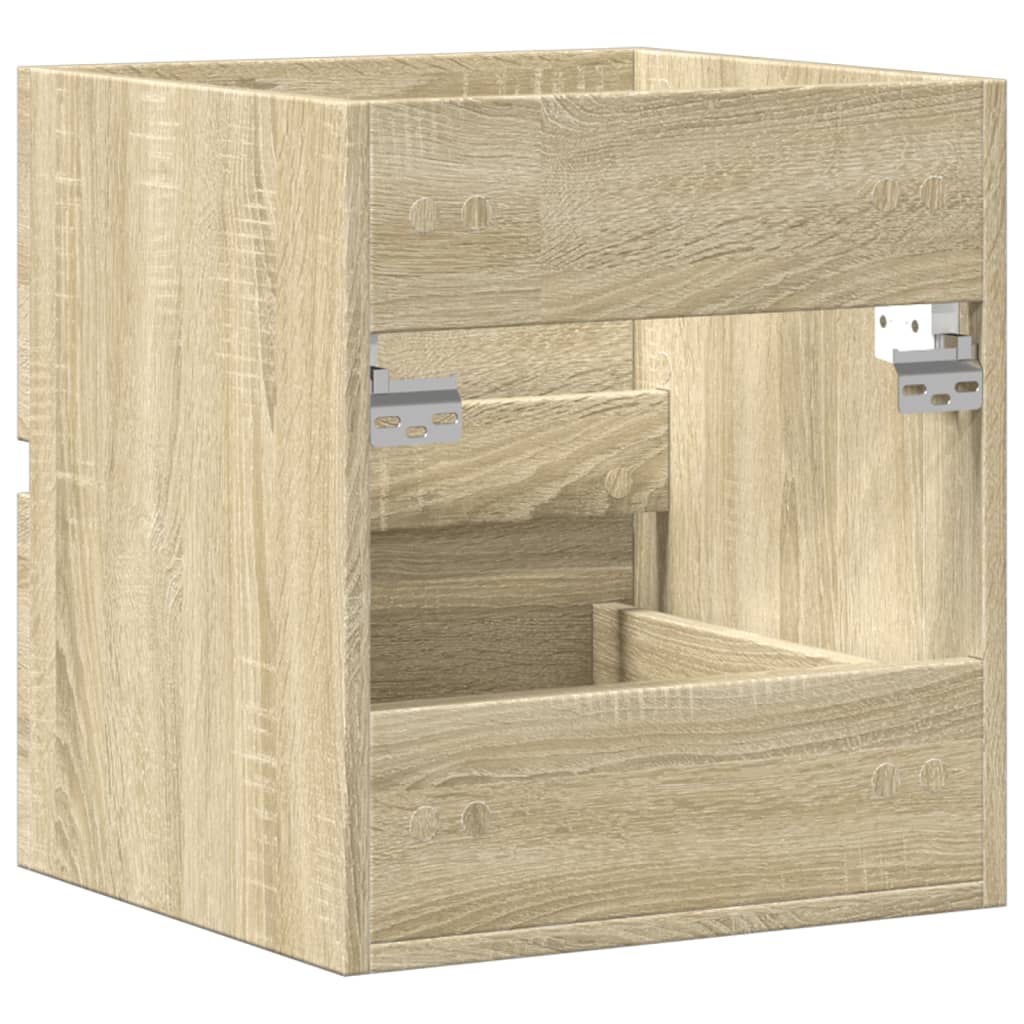 Bathroom Vanity Cabinet in Sonoma Oak 41 x 38.5 x 45 cm Particleboard