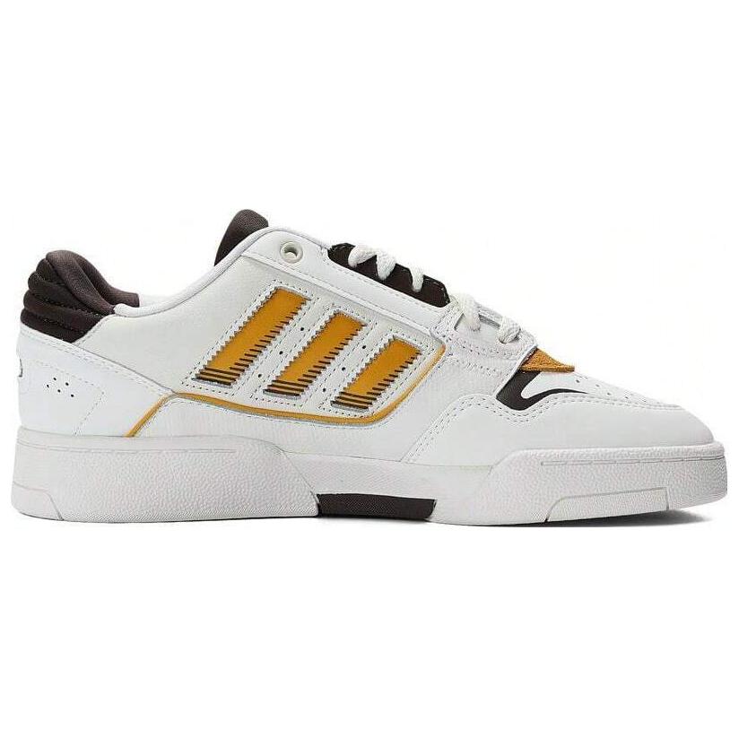 adidas Originals Drop Step 2.0 Удобные Универсальные Нескользящие Износостойкие Дышащие Кроссовки Унисекс с Низким Верхом для Скейтбординга Молочно-Белые JP5886