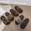 Зима Новые Женские Плоские Удобные Матовые Теплые Роскошные Модные Нескользящие Толстая Подошва Можно Носить На Улице Тапочки Женская Обувь