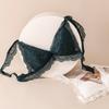 New spring and summer thin back bra French lace edge silk breathable no steel ring chest wrap