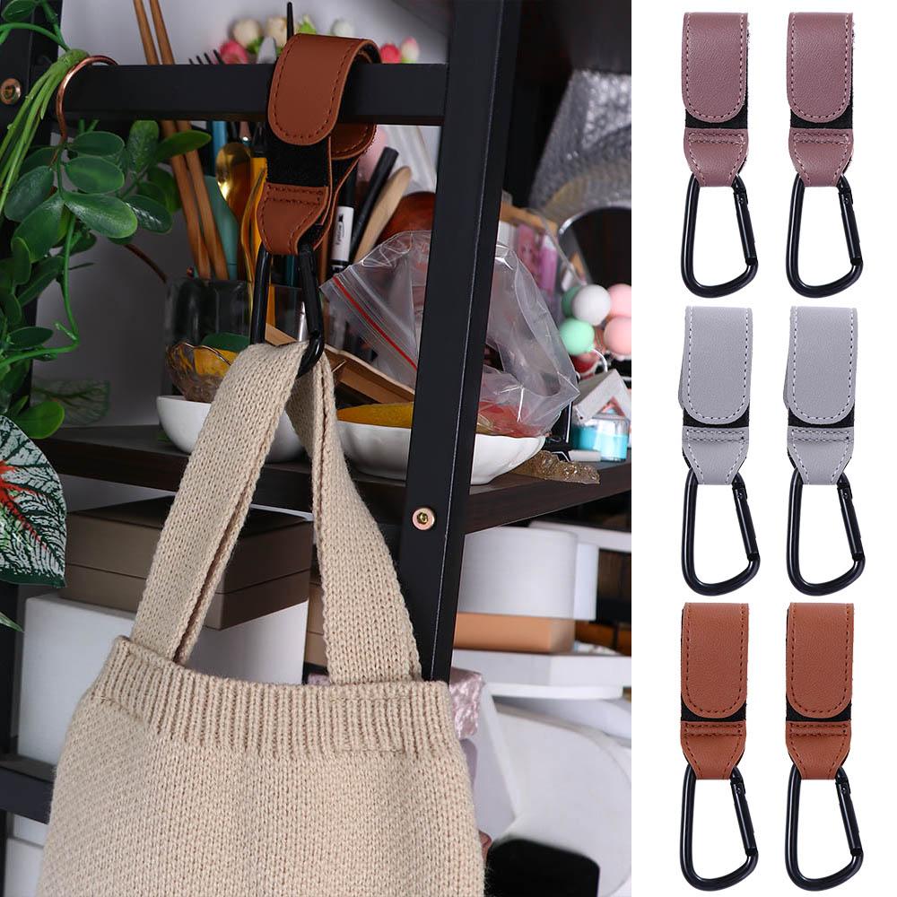 Aluminum Zinc Zinc Alloy Carabiner Pram Hook Baby Bag Stroller Hook Stroller Hooks Clips Cart Organizer