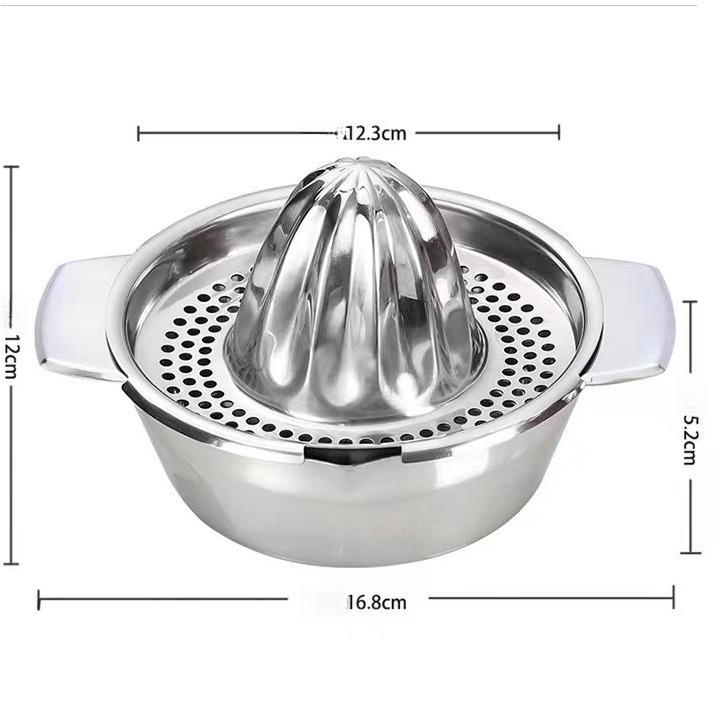 Stainless Steel Fruit Lemon Orange Juicer Household Small Creative Juicer Portable Manual Juicer