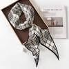 2025 Women's Mulberry Silk Crepe Scarf - Versatile High-End Fashion Accessory for Commuting: Neck Warmer & Sun Protection Shawl