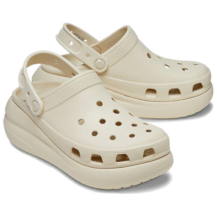 Crocs Классические клоги Crocs Crush Bone Унисекс Кроссовки Белые 207521-2Y2