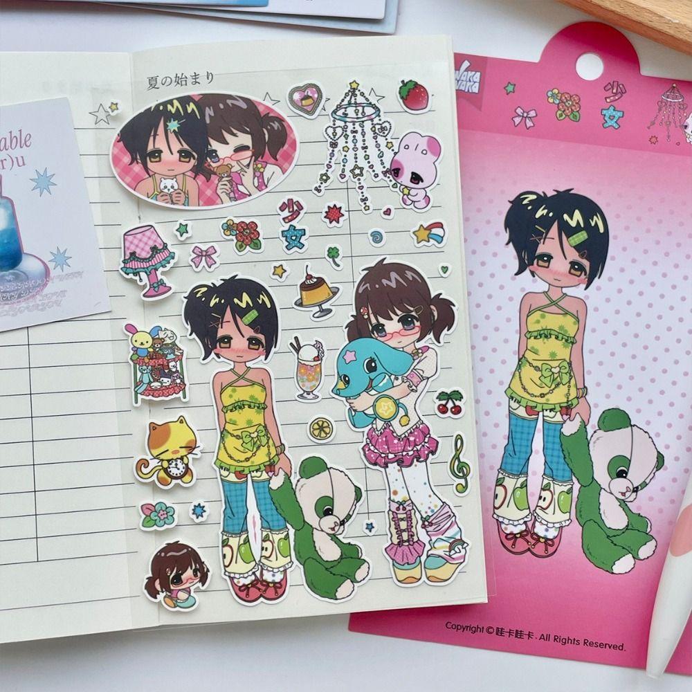 Cute Deco Stationery Stickers Kawaii Phone Craft Stickers New Scrapbooking Stickers