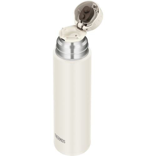 Thermos Stainless Steel Water Bottle, Cup Type, 500ml, Matte White, FFM-502 MTWH