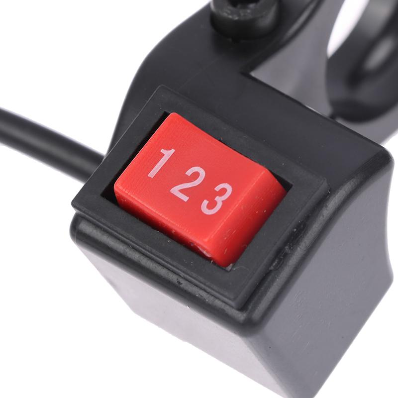 New Electric 3 Speed Module Handlebar 3 Gears Switch Shift for Motorcycle E-bike Scooter Switch Universal Button Relays 5