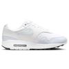Nike Air Max 1 Football Grey Women Sneakers White Platinum-Tint Black DZ2628-105