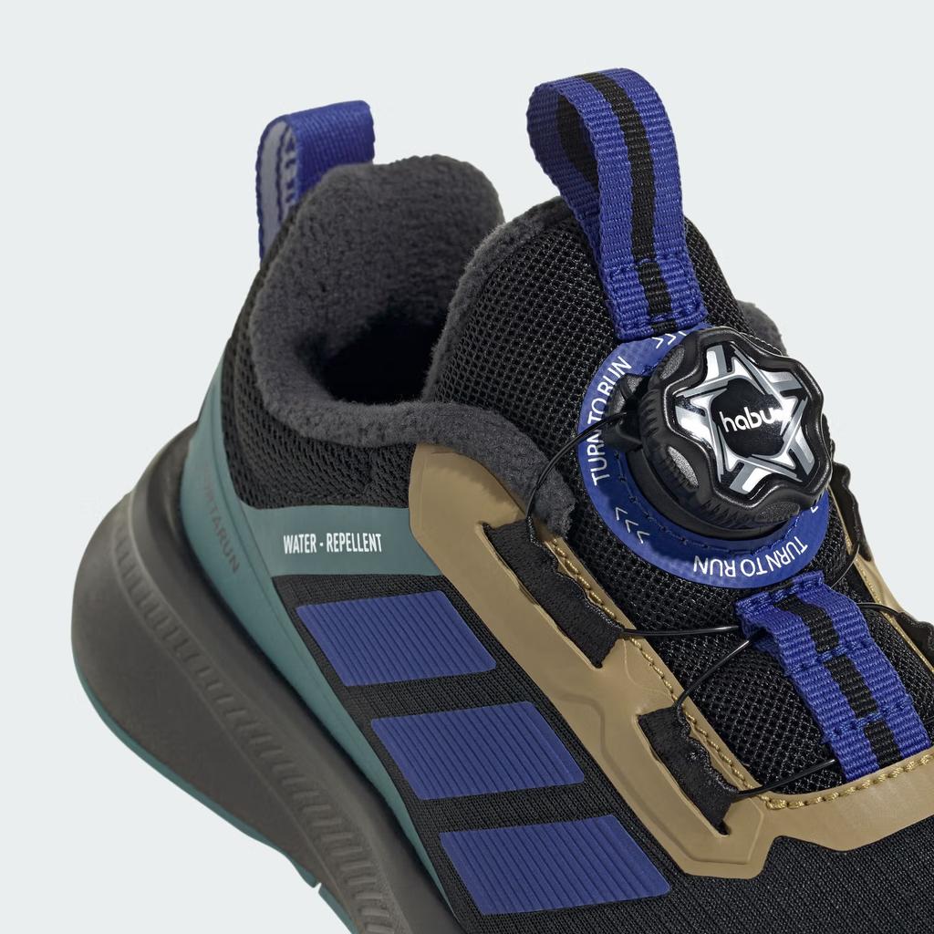 Adidas Boys' Petite FortaRun 4.0 HABU Waterproof and Warm Reflective Design Sports Shoes - Adidas HP3590