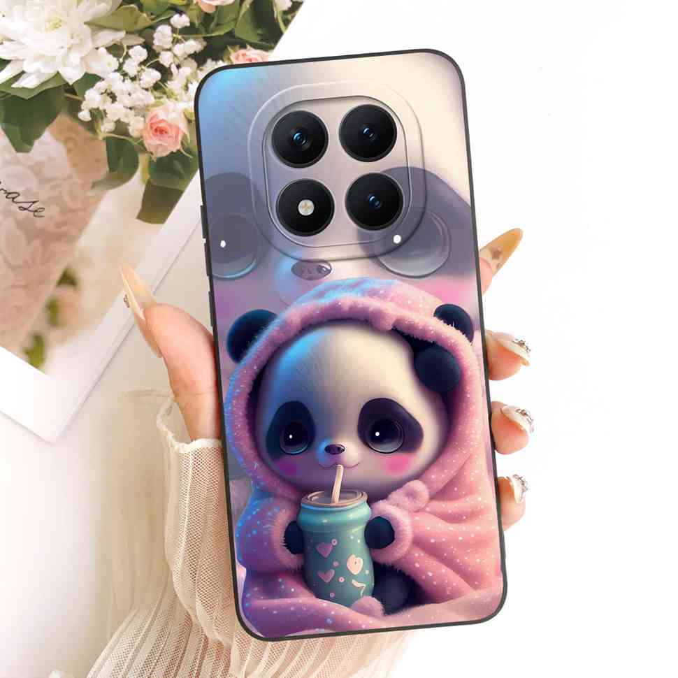 Мультяшный Чехол-Кролик Для Redmi Note 15 Pro Чехол Милый Мягкий Чехол Для Телефона Для Xiaomi Redmi Note15 Note 15 Pro 5G Capa Fundas