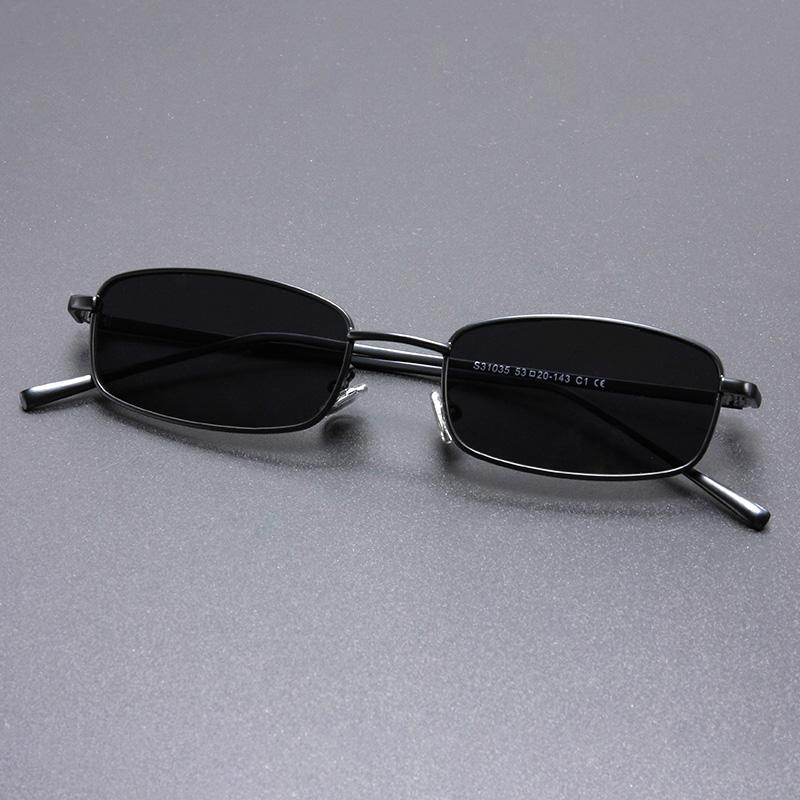-0.5 -0.75 To -4.0 Small Frame Steampunk Nearsighted Sunglasses With Diopter Metal Anti-Glare Prescription Sun Glasses Polarized