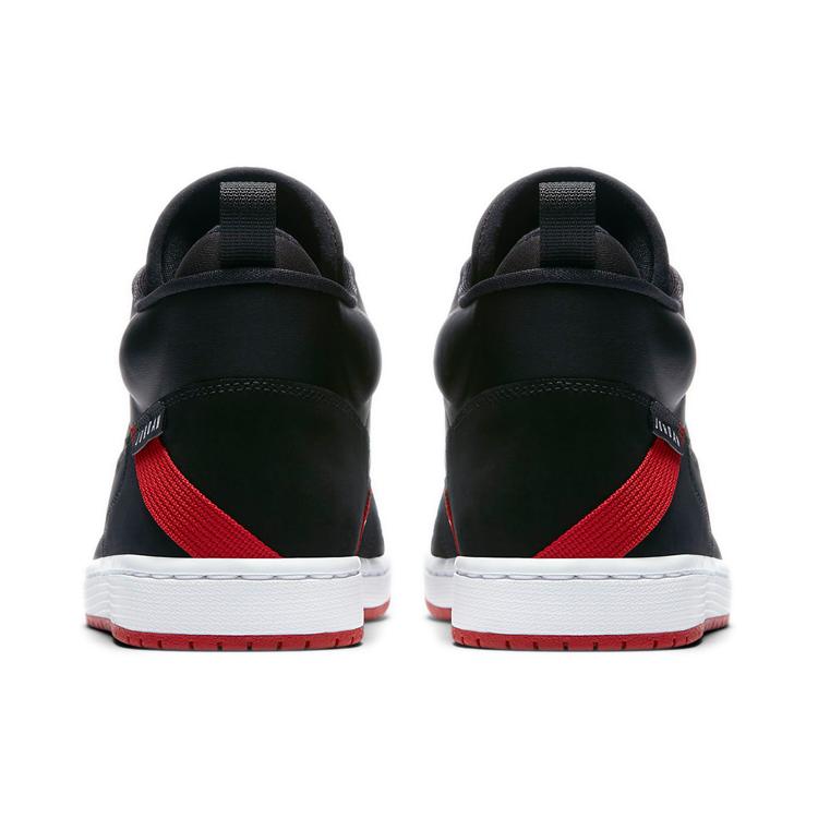 Air Jordan Fadeaway 'Black White' (Unisex) Black / White-Red Vintage Basketball Shoes AO1329 023
