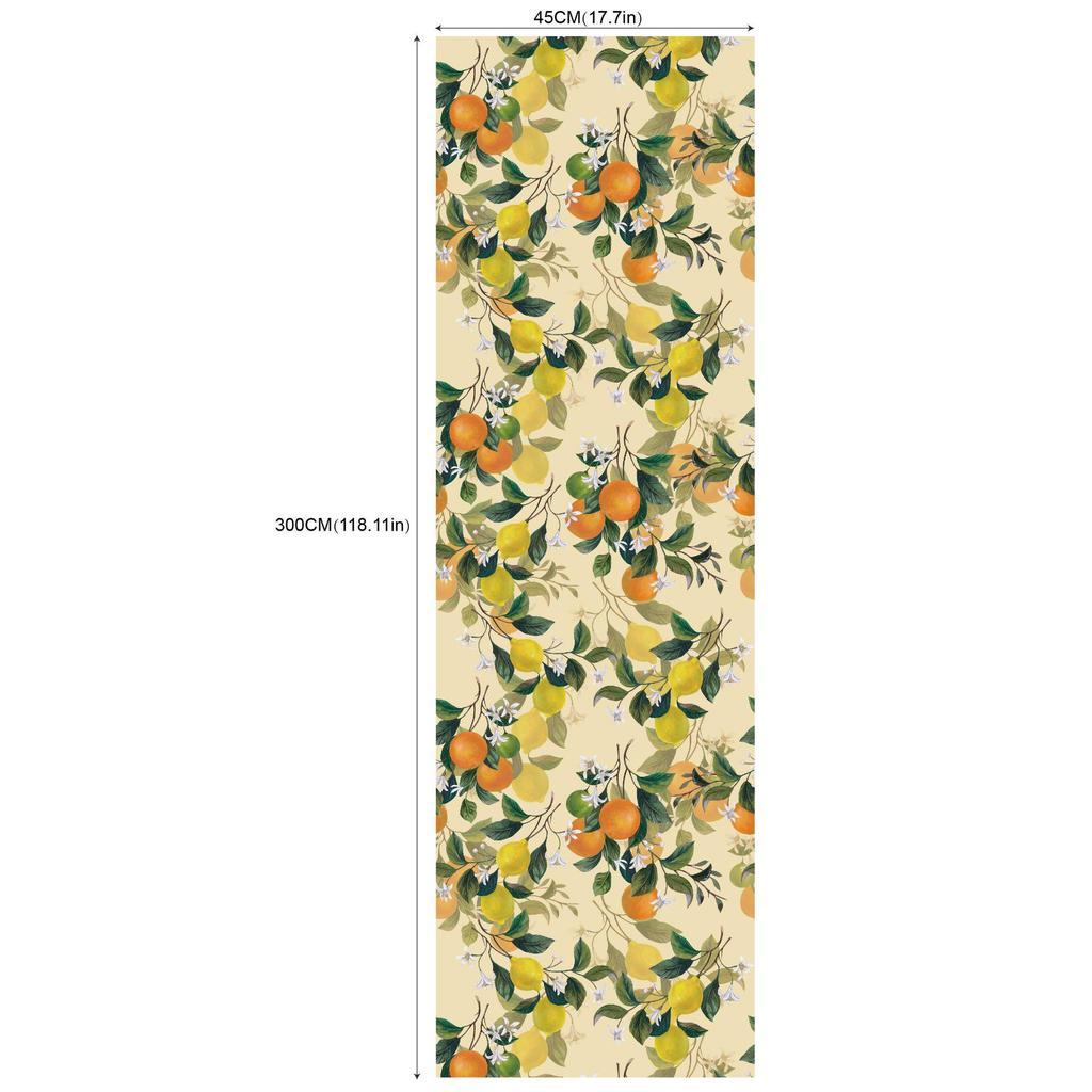 Цветочные лимонные самоклеящиеся обои для декора спальни и отеля RW181-200