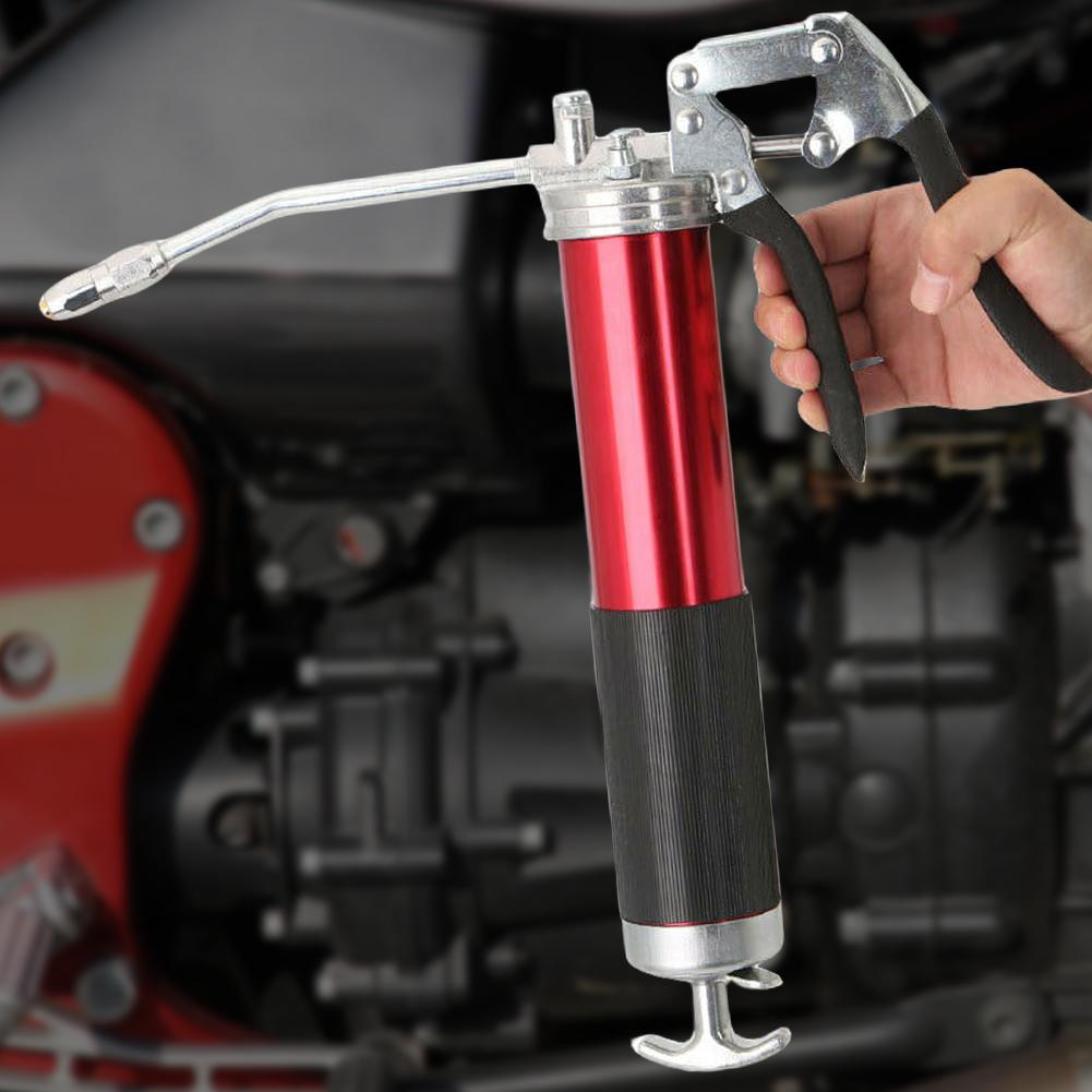 Ручной смазочный пистолет 6000-7000 PSI 400CC Ручной пистолетный смазочный пистолет Инжектор для тяжелого технического обслуживания