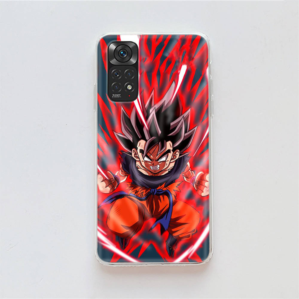 Чехол DT36 Dragon Ball для Samsung A04 A14 A23 A34 A54 M23 M33 M52 M53 Realme 10 9 C30S C35 C55 VIVO Y02S Y21 Y33S Y51 X80 Pro Прозрачная крышка