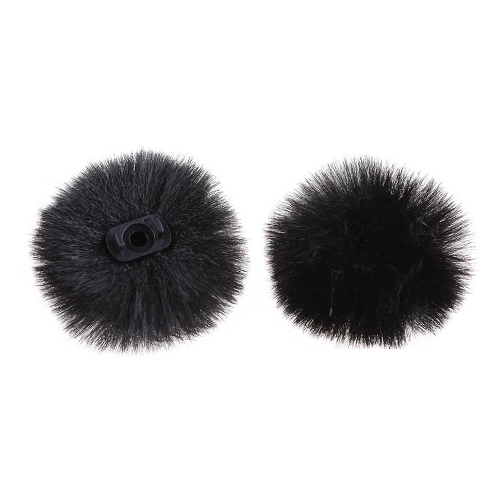 1 шт. Универсальный петличный микрофон Пушистая ветрозащита Ветрозащитный экран Ветрозащитная муфта для петличного микрофона
