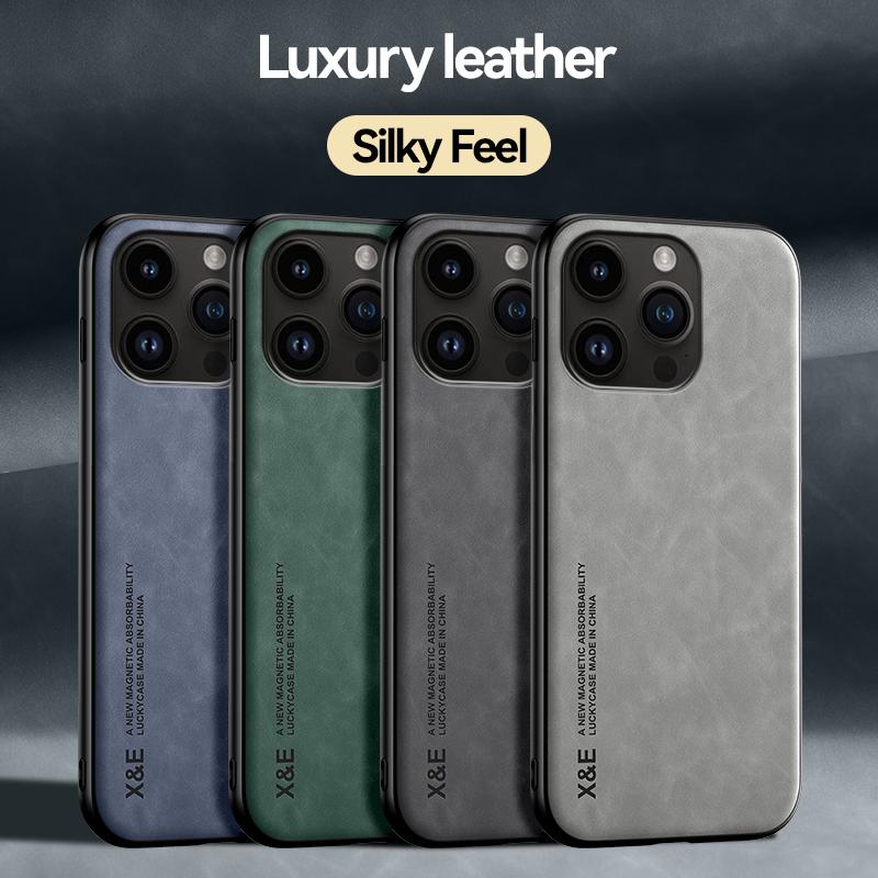 Роскошный кожаный чехол с магнитной застежкой для Iphone 14 13 12 11 Pro Max Mini Xr Xs X 8 7 Plus Se 14pro, автомобильный держатель из овчины в стиле ретро, мягкий чехол