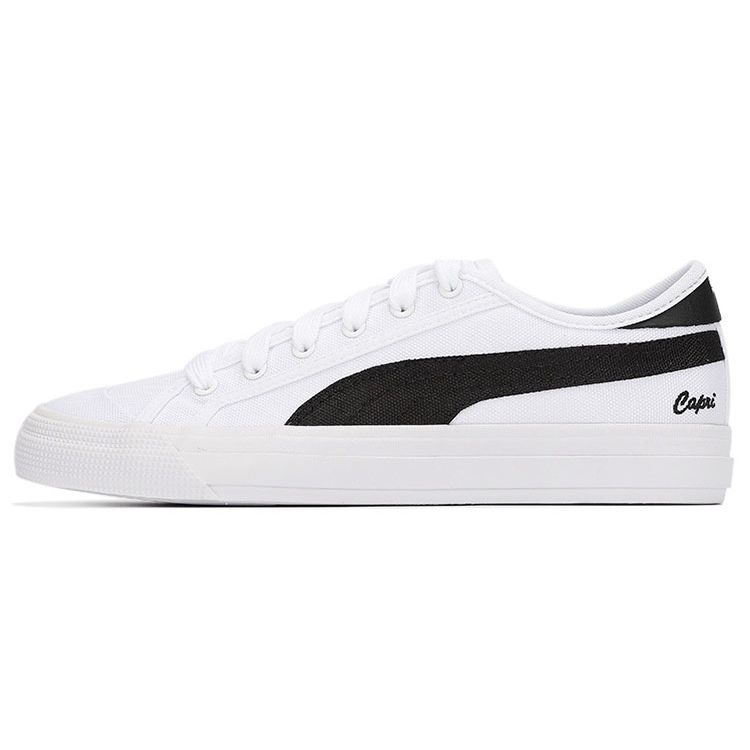 Puma Capri White Black Unisex Sneakers 369246-13