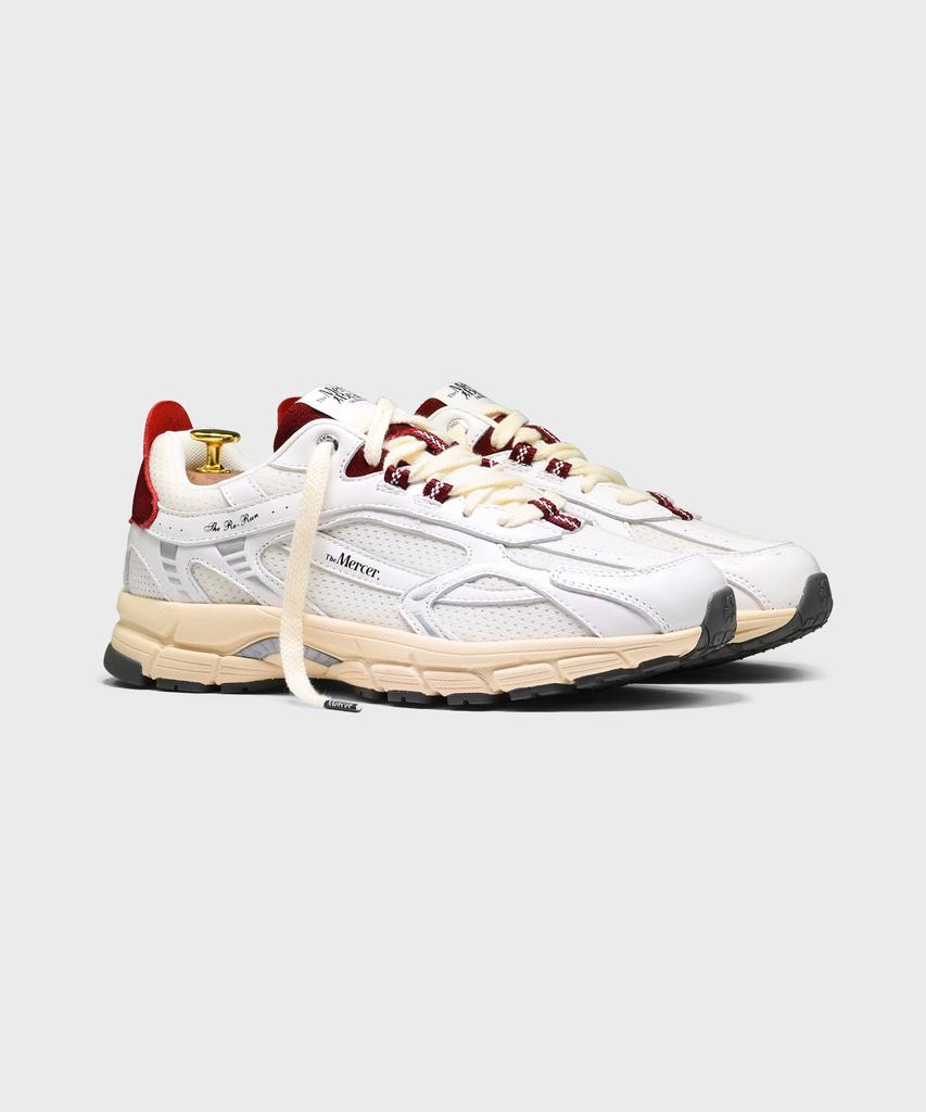 The Mercer Brand (U) The Re-Run Vintage Nappa White/Red