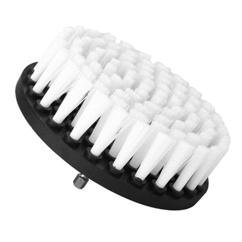 Насадка-щетка для дрели Мягкая насадка-щетка для электрошвабры для чистки душевых кабин, ванн, ванных комнат, плиточного шва, ковров