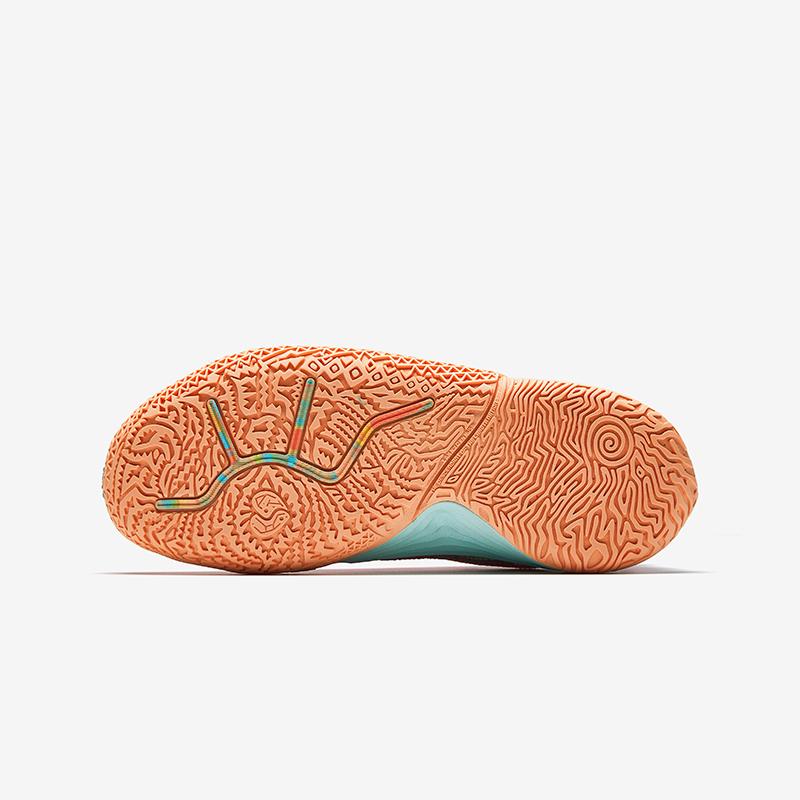 Anta Детские KAI 2 Kyrie 2 Профессиональные баскетбольные кроссовки Детские баскетбольные кроссовки Оранжевый Фиолетовый 312531111C-6