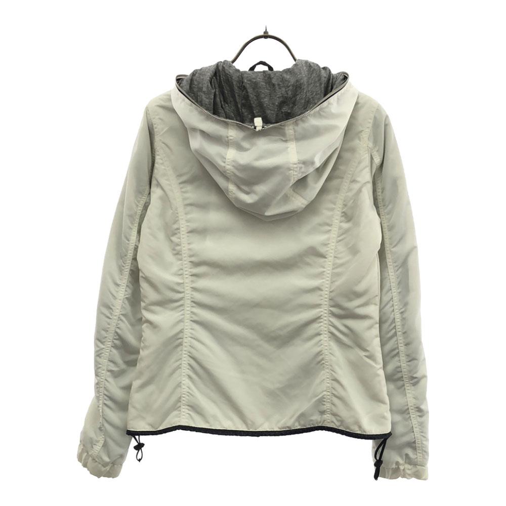 DUVETICA Нейлоновая куртка с капюшоном 40 белая Женская Б/у