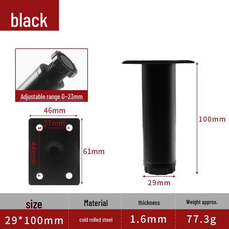 Adjustable Furniture Legs: Coffee Table, Sofa, TV Cabinet, Bed, and Telescopic Support Legs.