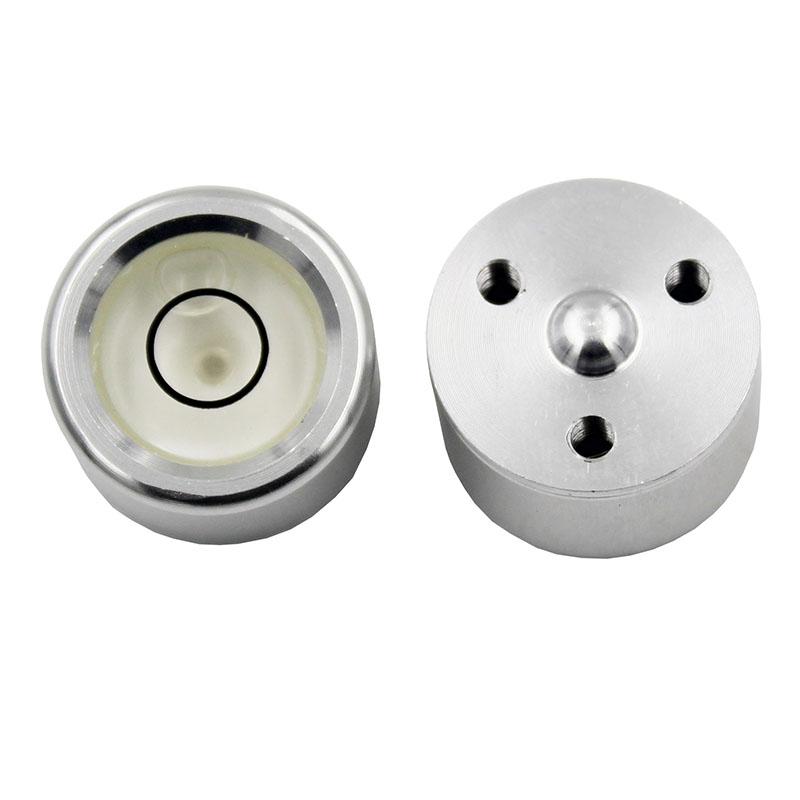 Круглый пузырьковый уровень Bullseye, размер 19*14,5 мм, монтажные отверстия M2.5, 1 шт.