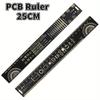3 Type PCB Reference Ruler 15cm 20cm 25cm Multi-functional Measuring Tool Capacitor Chip IC SMD Diode Transistor