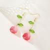 Новые серьги-листья тюльпанов Sweet Vitality Small Fresh Light Luxury Temperament Niche Premium Design Ear Hook