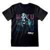 Neon Sign Hatsune Miku Black Tee T-shirt Tshirts