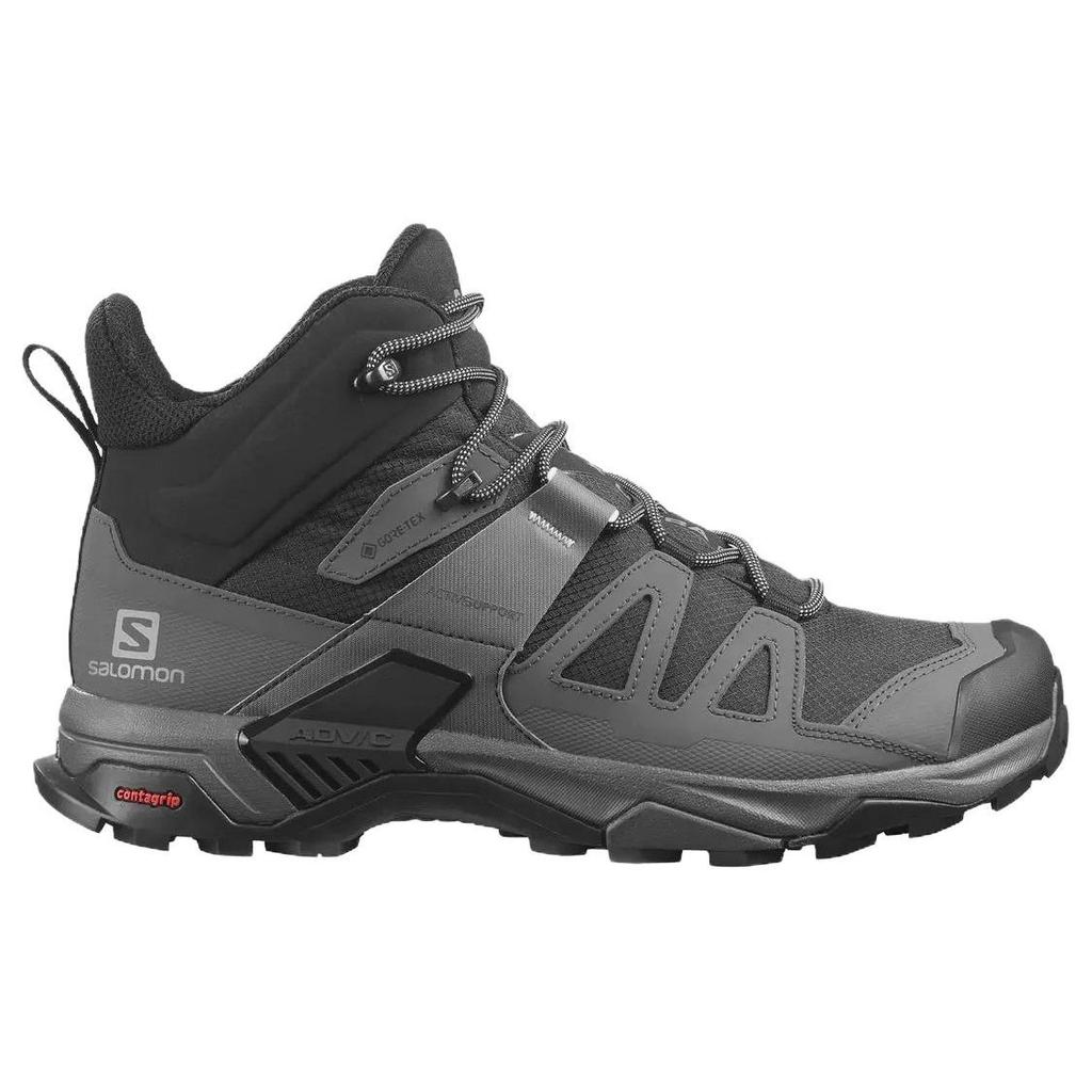 SALOMON X Ultra 4 Fabric Mid Gore-Tex Comfortable Hiking Shoes Men Hiking Shoes Black 413834