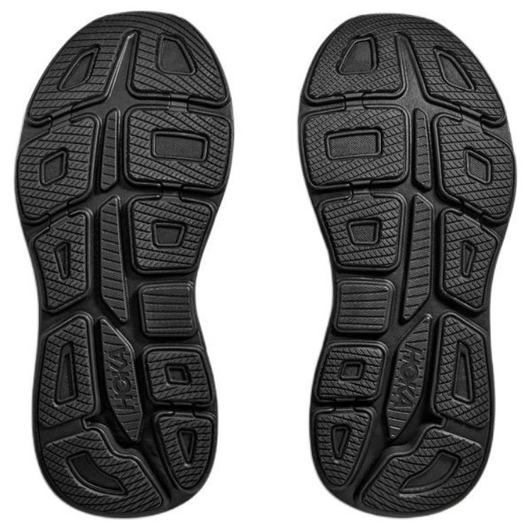 HOKA One One Bondi 9 X-Wide Comfortable Versatile Slip-Resistant Durable Low-Top Casual Urban Commuting Running Shoes Men Sneaker Black 1162015-BBLC