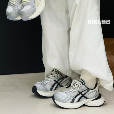 Сетчатые дышащие папины кроссовки женские новый дизайн на толстой подошве кожаные повседневные спортивные туфли