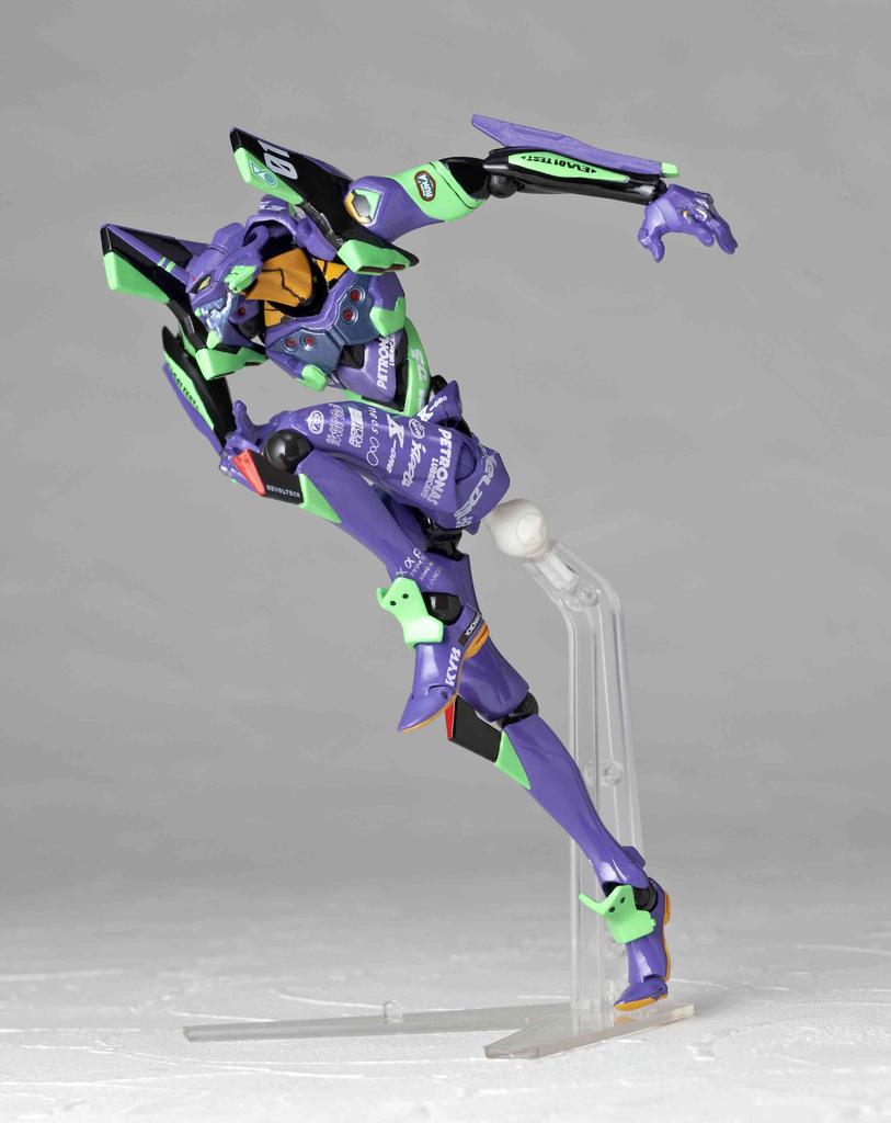 Revoltech Yamaguchi Evangelion Eva Racing 2012 Evangelion RT Apple Shiden NO.100EX Unit-01 / Unit-01