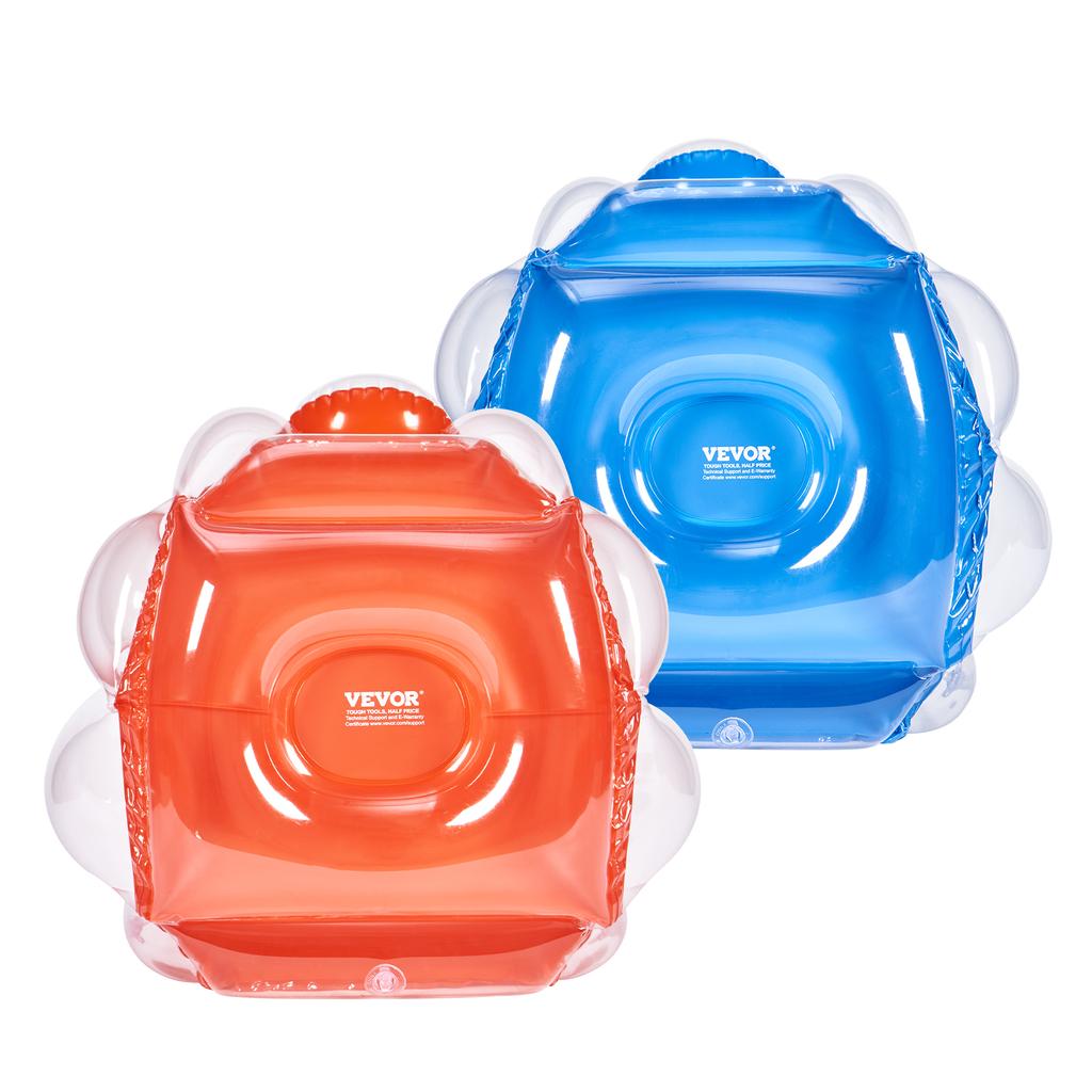 SucceBuy 2 шт. 2/3 фута Надувные бамперные шары Боди Сумо Зорб-шары для детей и подростков Прочные ПВХ Шары-пузыри для человека-хомяка