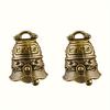 2-piece Set, Bell-shaped Decorative Pendant, Retro Decorative Handmade Decoration, Retro Decorative Unique Shape Bell-shaped, Hanging Decoration