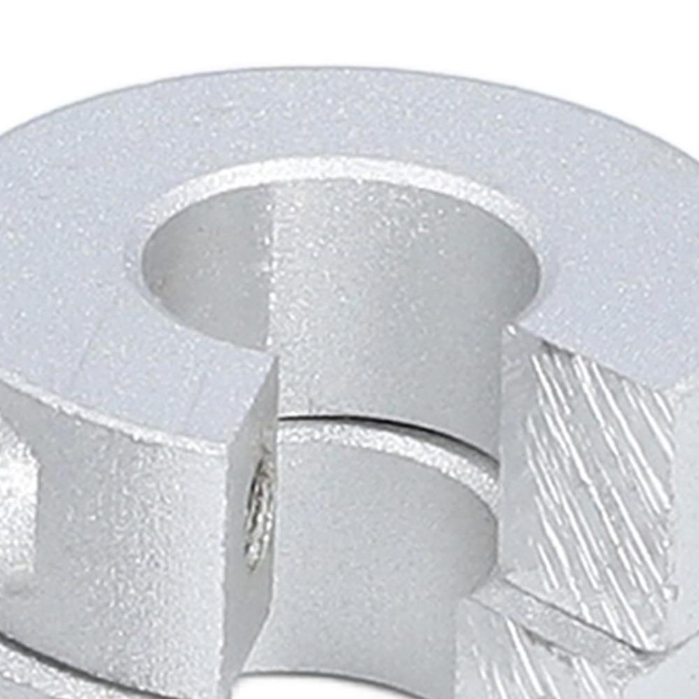 4Pcs SBR12 Linear Rail Stop Collar SBR16 SBR20 Shaft Locking Collar Grub Screw Aluminum Alloy Anodized Shaft Collar Set