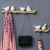 1шт. Крючок для одежды для дома, настенное крепление, без проколов, вешалка, декоративные крючки для хранения, крючок для птиц