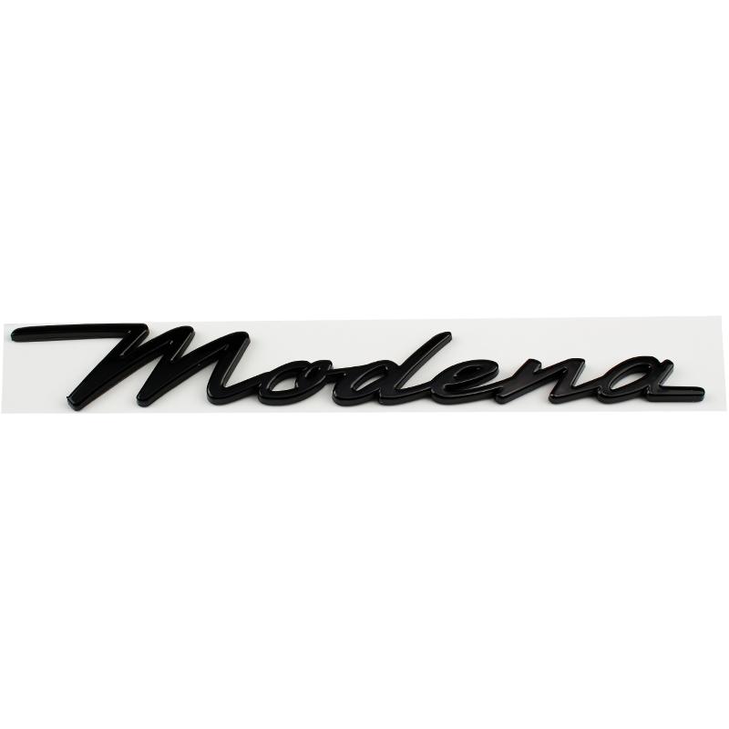 Car Rear Trunk Letters Words Logo Badge Emblem Decals Sticker For Modena Levante Quattroporte Ghibli Accessories