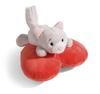 NICI Plush Toy Love Cat Fluffy Lying Down 13cm