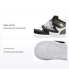 Кроссовки Air Sky Jordan 1 TD Black Toe Medium Olive Baby белые BQ7196-092
