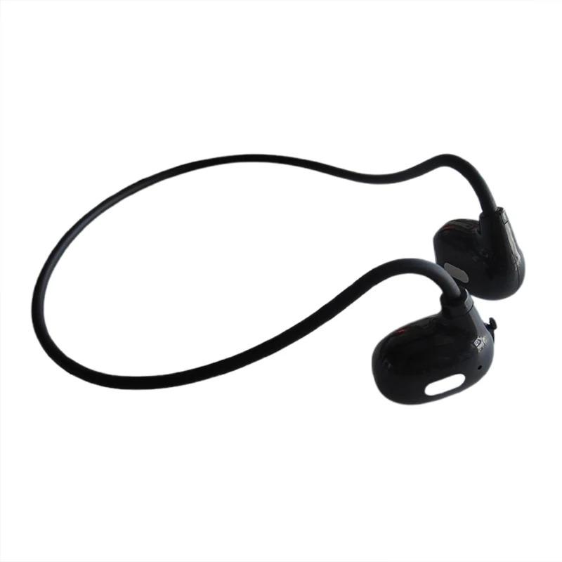 Беспроводные наушники Bluetooth 5.3 с воздушной проводимостью, водонепроницаемая гарнитура, стерео, накладные спортивные наушники-вкладыши с микрофоном