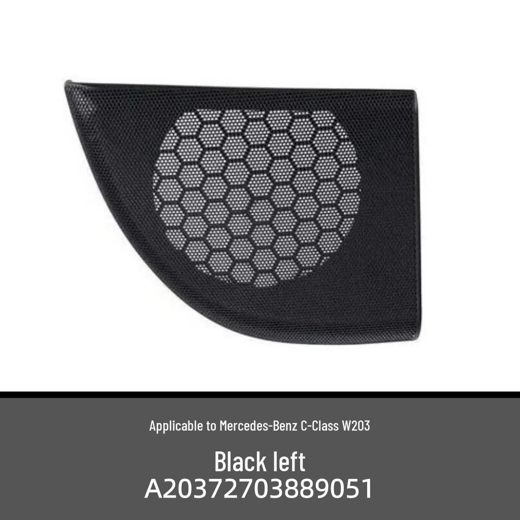 Mercedes-Benz C-Class W203 Rear Door Speaker Cover Compatibility: A20372704889051, A20372703889051