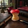 Small Resin Skull Decor Apple Core Ornament, Dark Themed Desk Figurine, 3D Printed Fashionable Niche Furnishings Realistic Statue, Gothic Collectible