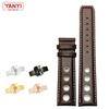 Genuine Leather Bracelet For Tissot Sports Racing Series PRS516 T91 1853 Top Layer Cowhide Watch Band 20mm for Chopin Watchband