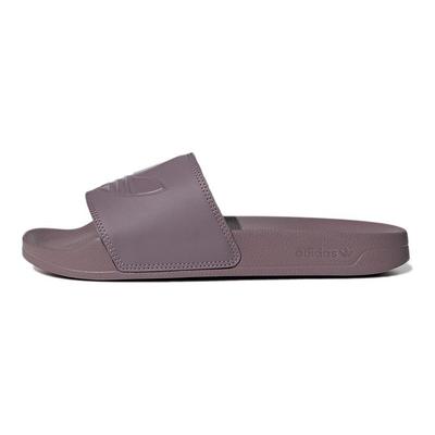 Оригинальные Adilette Lite Удобные Повседневные Резиновая Подошва Нескользящие Шлепанцы Унисекс Обувь Лавандовый GX8895