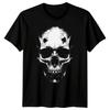 Skull Grunge Art Skulls Mens T-Shirt Distressed Graphic